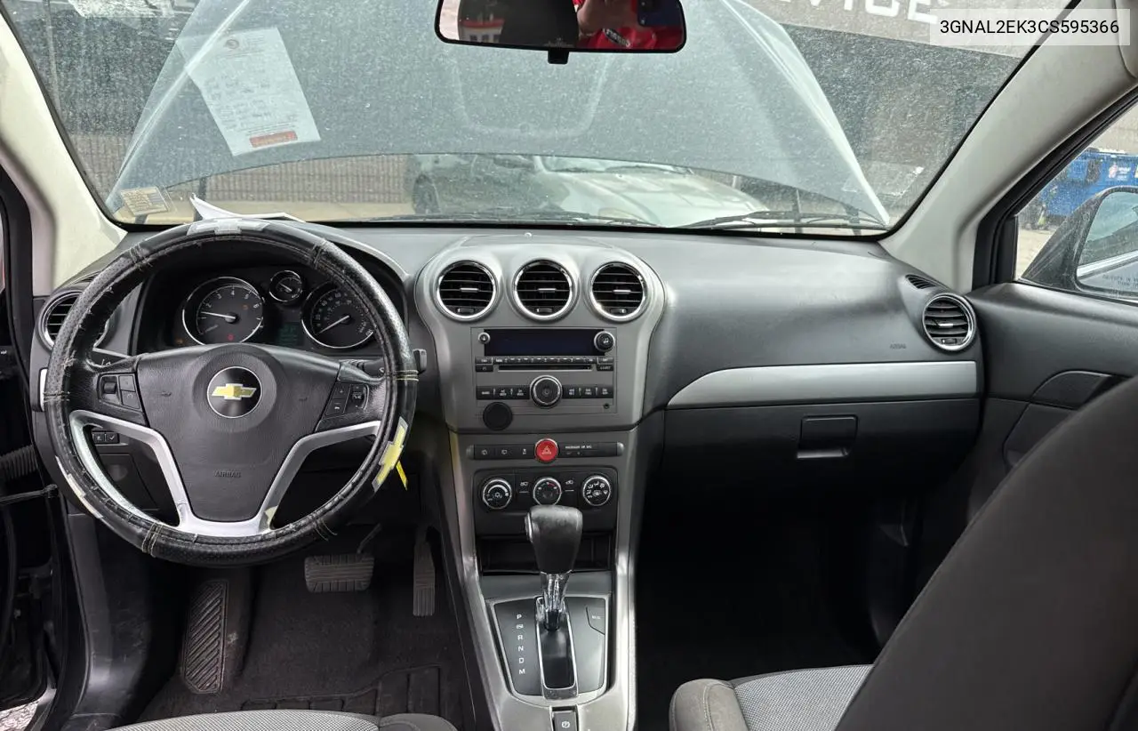 2012 Chevrolet Captiva Sport VIN: 3GNAL2EK3CS595366 Lot: 61148635