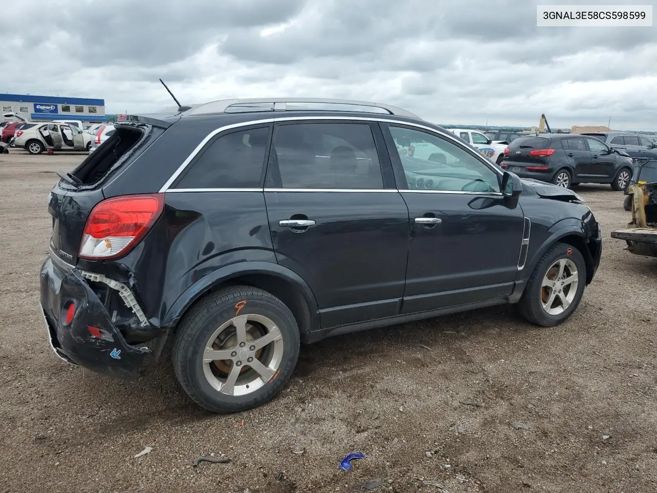 2012 Chevrolet Captiva Sport VIN: 3GNAL3E58CS598599 Lot: 61257475