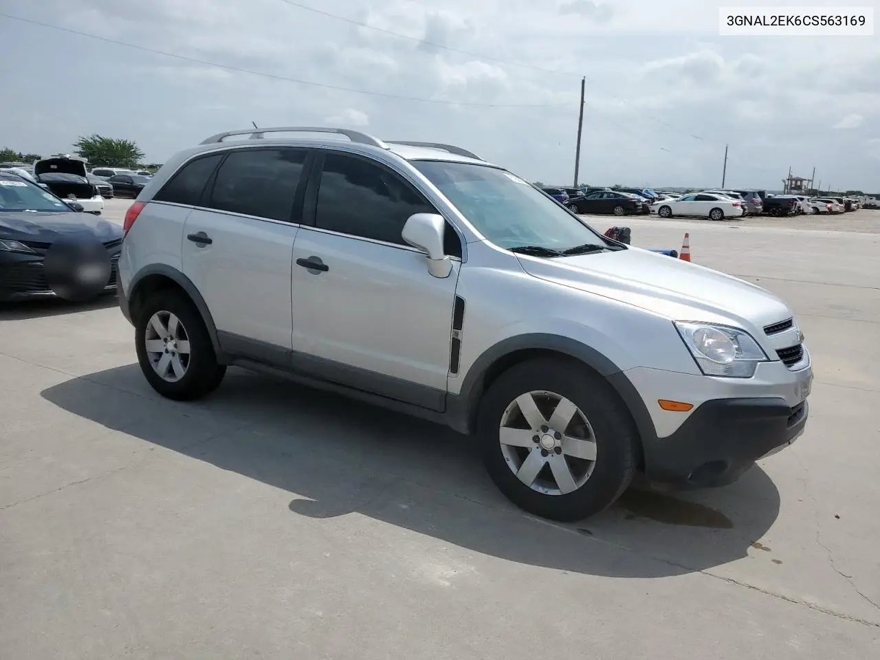 2012 Chevrolet Captiva Sport VIN: 3GNAL2EK6CS563169 Lot: 61259075