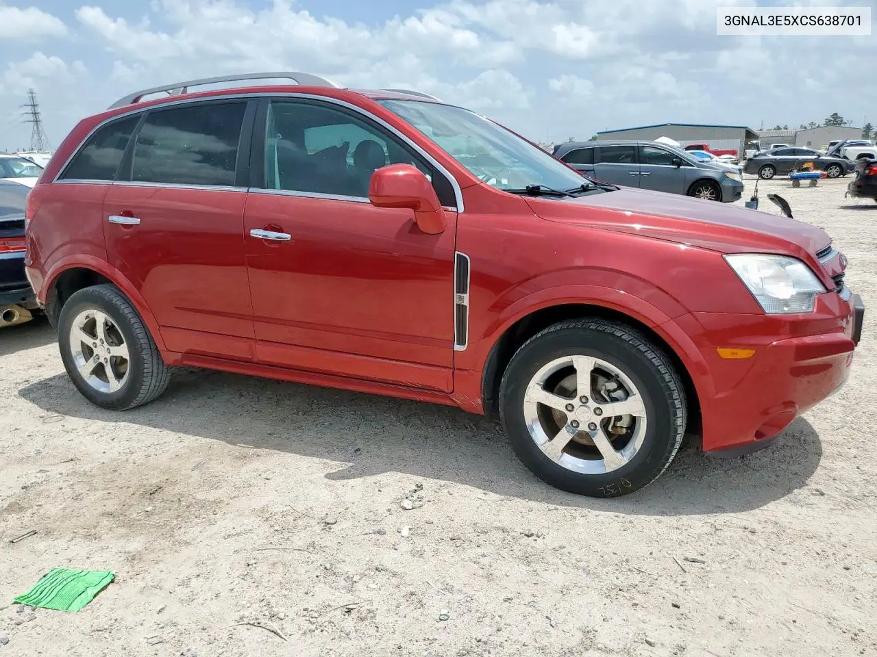 2012 Chevrolet Captiva Sport VIN: 3GNAL3E5XCS638701 Lot: 61391175