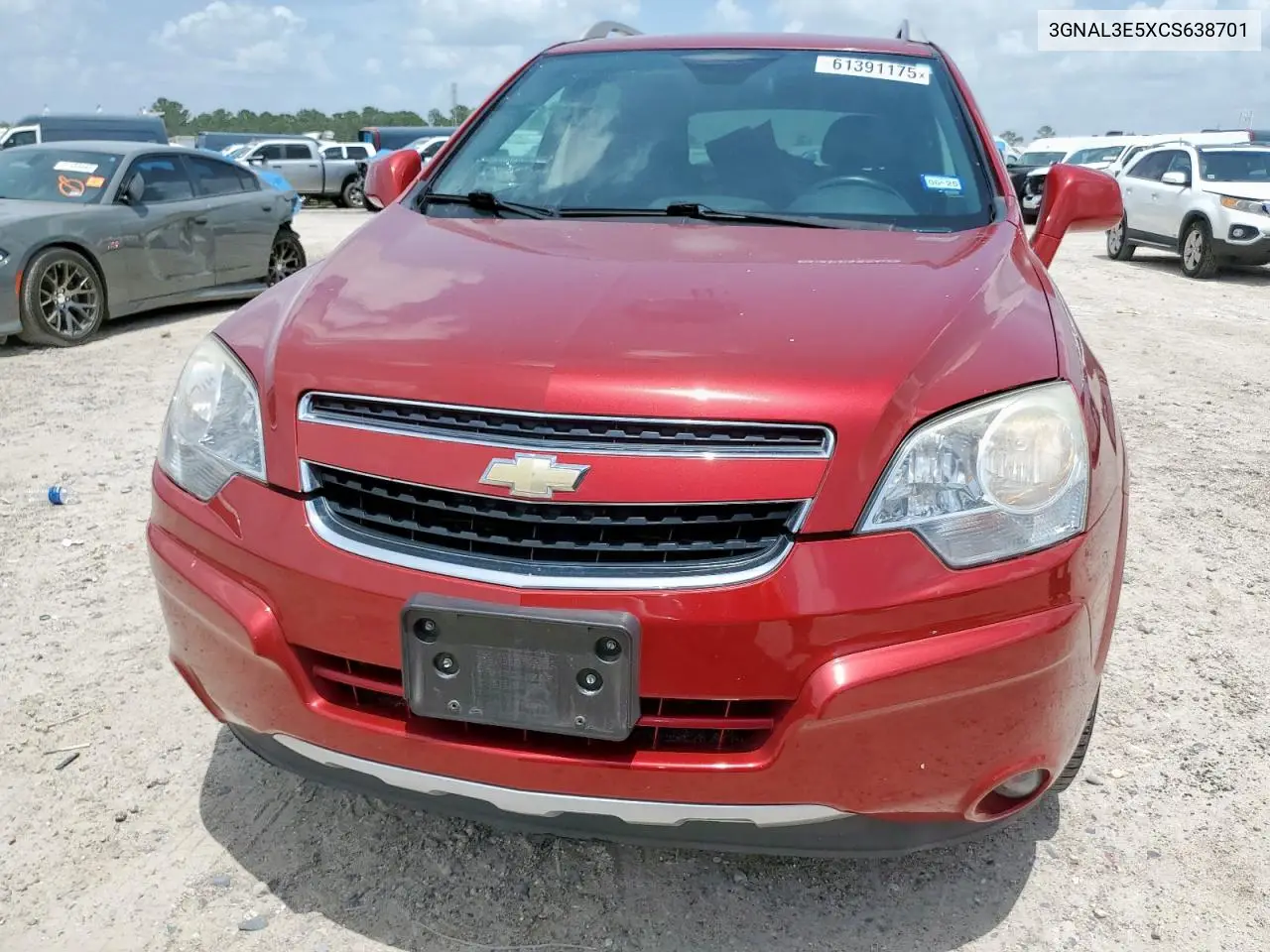 2012 Chevrolet Captiva Sport VIN: 3GNAL3E5XCS638701 Lot: 61391175