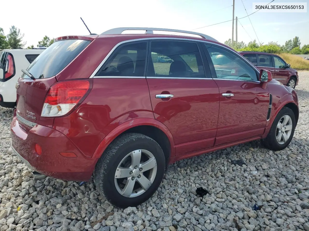 2012 Chevrolet Captiva Sport VIN: 3GNAL3E5XCS650153 Lot: 61803485