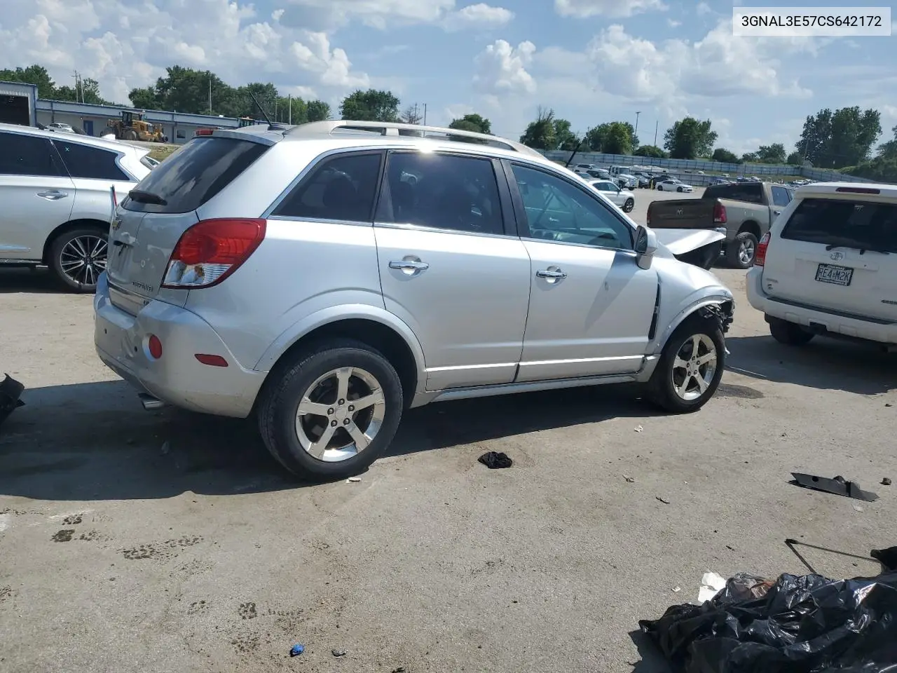 2012 Chevrolet Captiva Sport VIN: 3GNAL3E57CS642172 Lot: 62305655