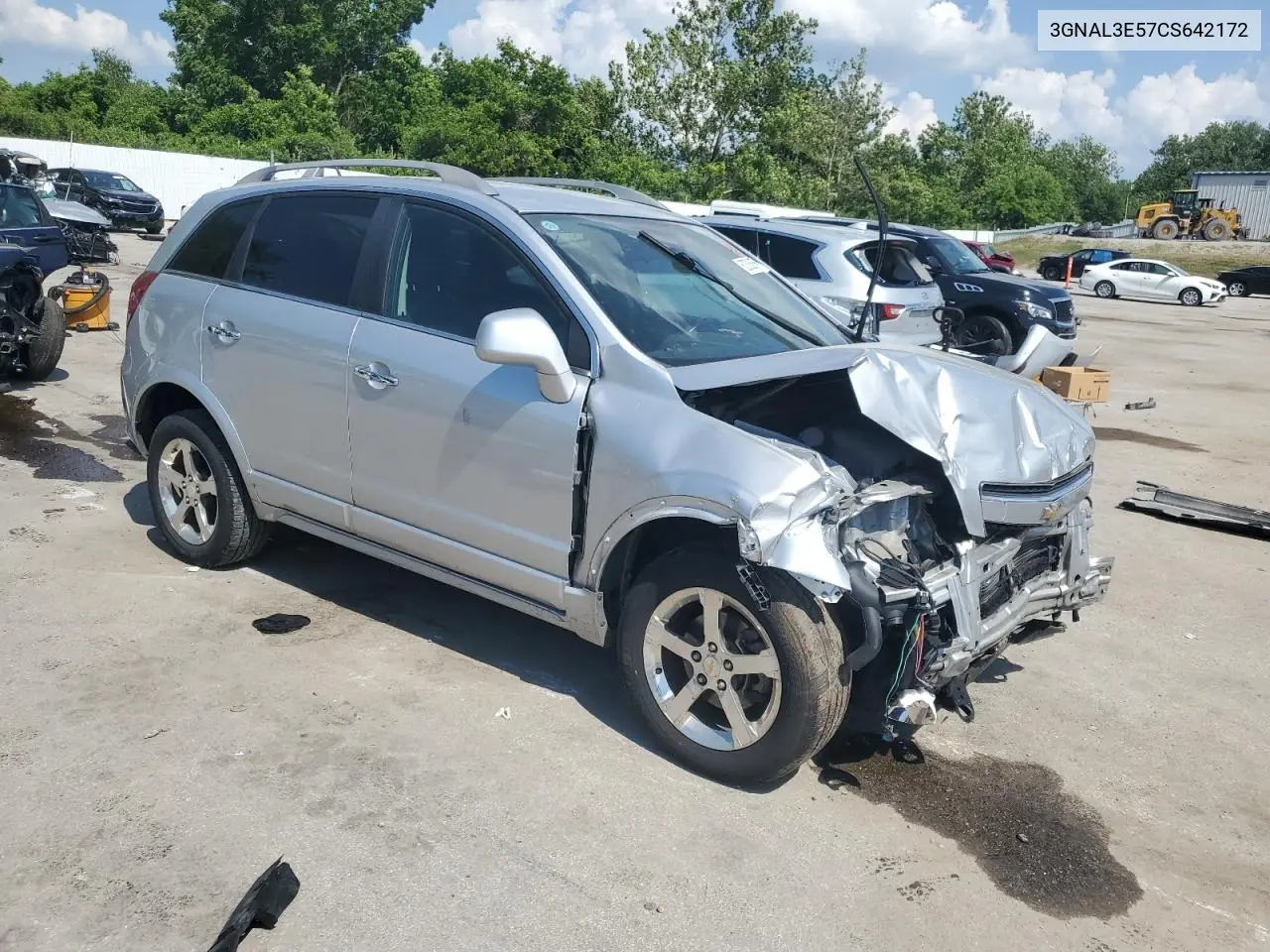 2012 Chevrolet Captiva Sport VIN: 3GNAL3E57CS642172 Lot: 62305655
