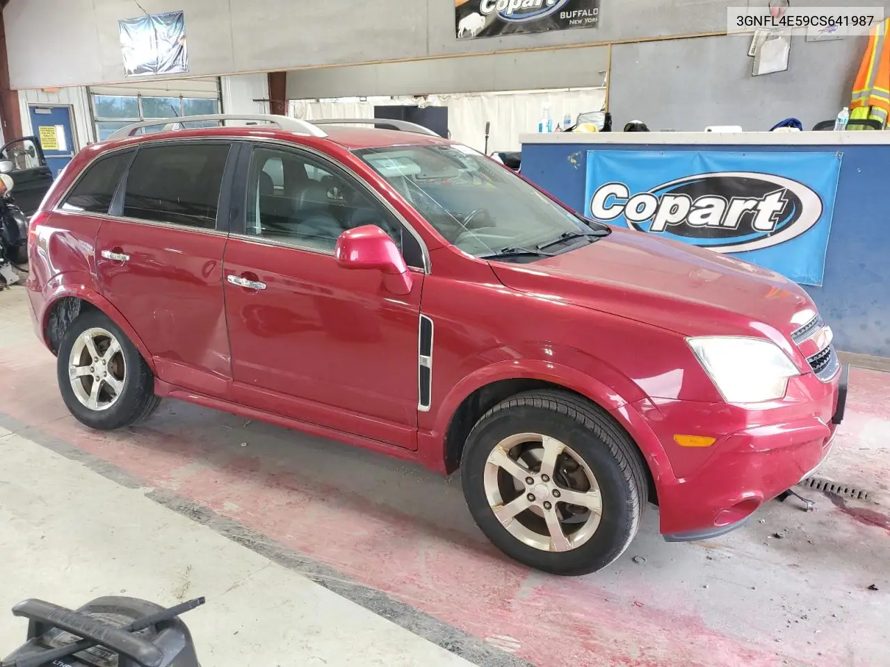 2012 Chevrolet Captiva Sport VIN: 3GNFL4E59CS641987 Lot: 62452495