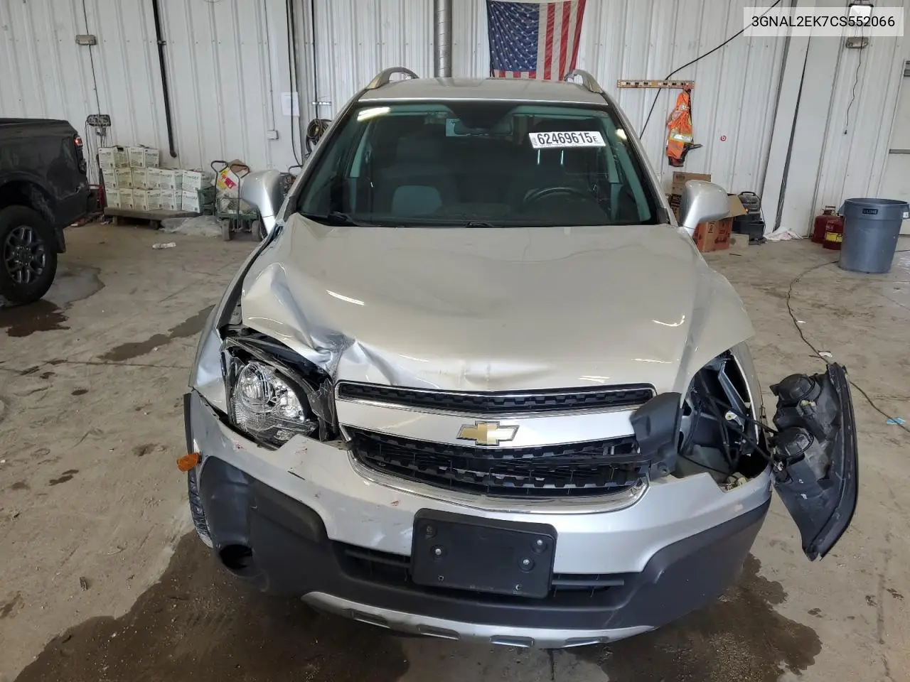 2012 Chevrolet Captiva Sport VIN: 3GNAL2EK7CS552066 Lot: 62469615