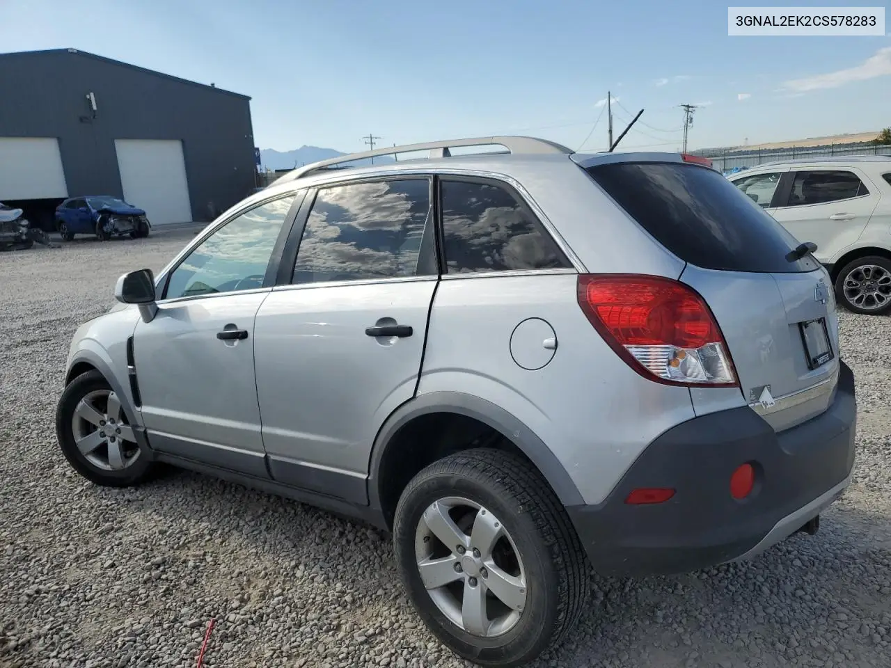 2012 Chevrolet Captiva Sport VIN: 3GNAL2EK2CS578283 Lot: 62758015