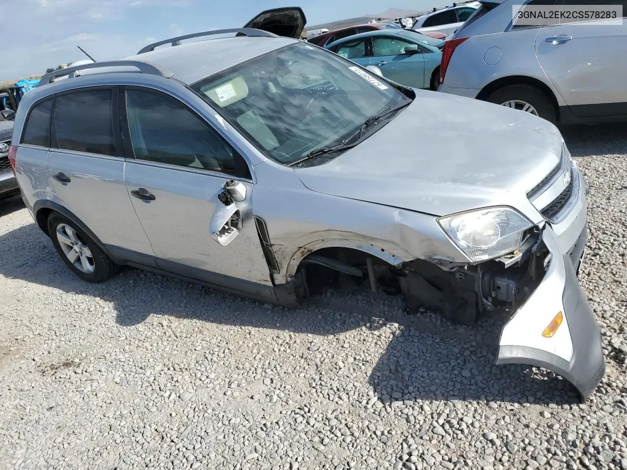 2012 Chevrolet Captiva Sport VIN: 3GNAL2EK2CS578283 Lot: 62758015