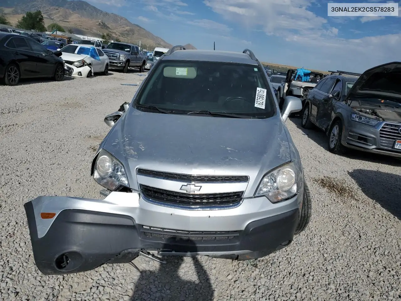 2012 Chevrolet Captiva Sport VIN: 3GNAL2EK2CS578283 Lot: 62758015