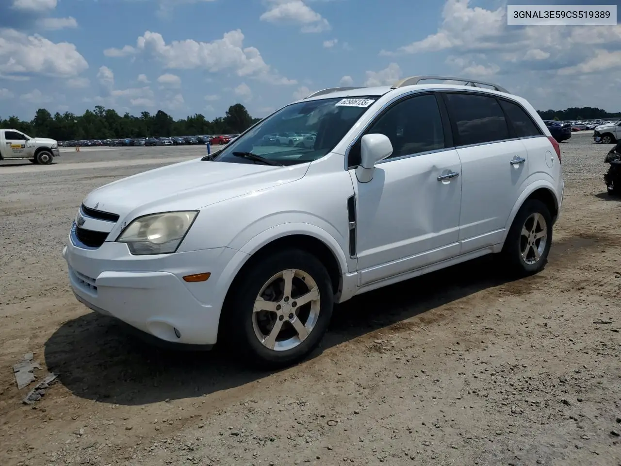 3GNAL3E59CS519389 2012 Chevrolet Captiva Sport