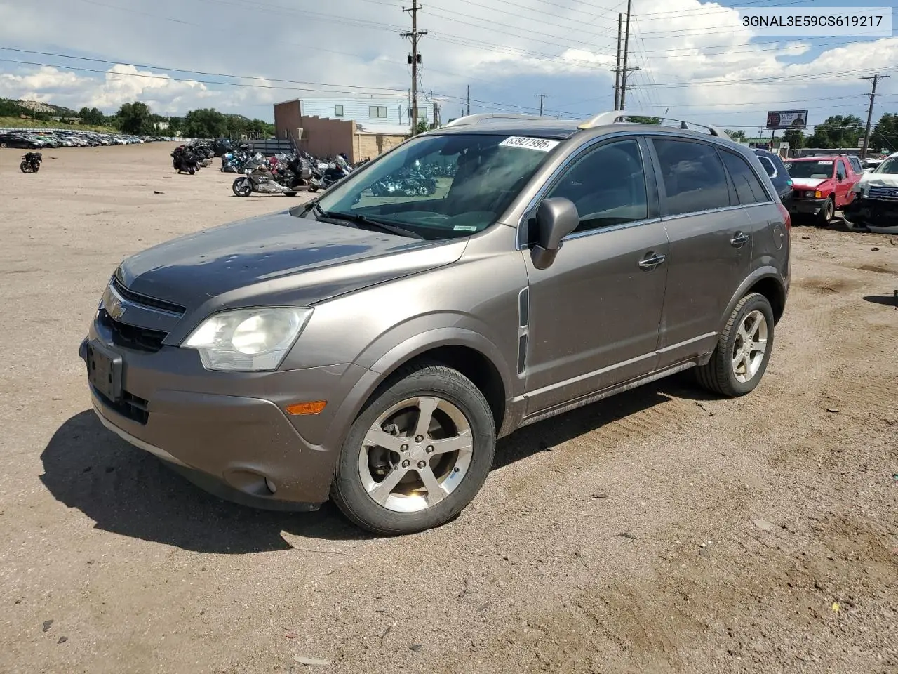 2012 Chevrolet Captiva Sport VIN: 3GNAL3E59CS619217 Lot: 63927995