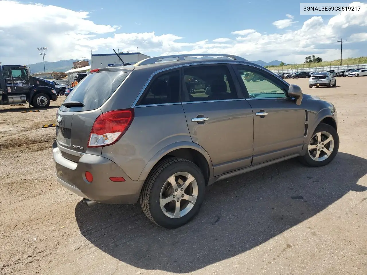 2012 Chevrolet Captiva Sport VIN: 3GNAL3E59CS619217 Lot: 63927995