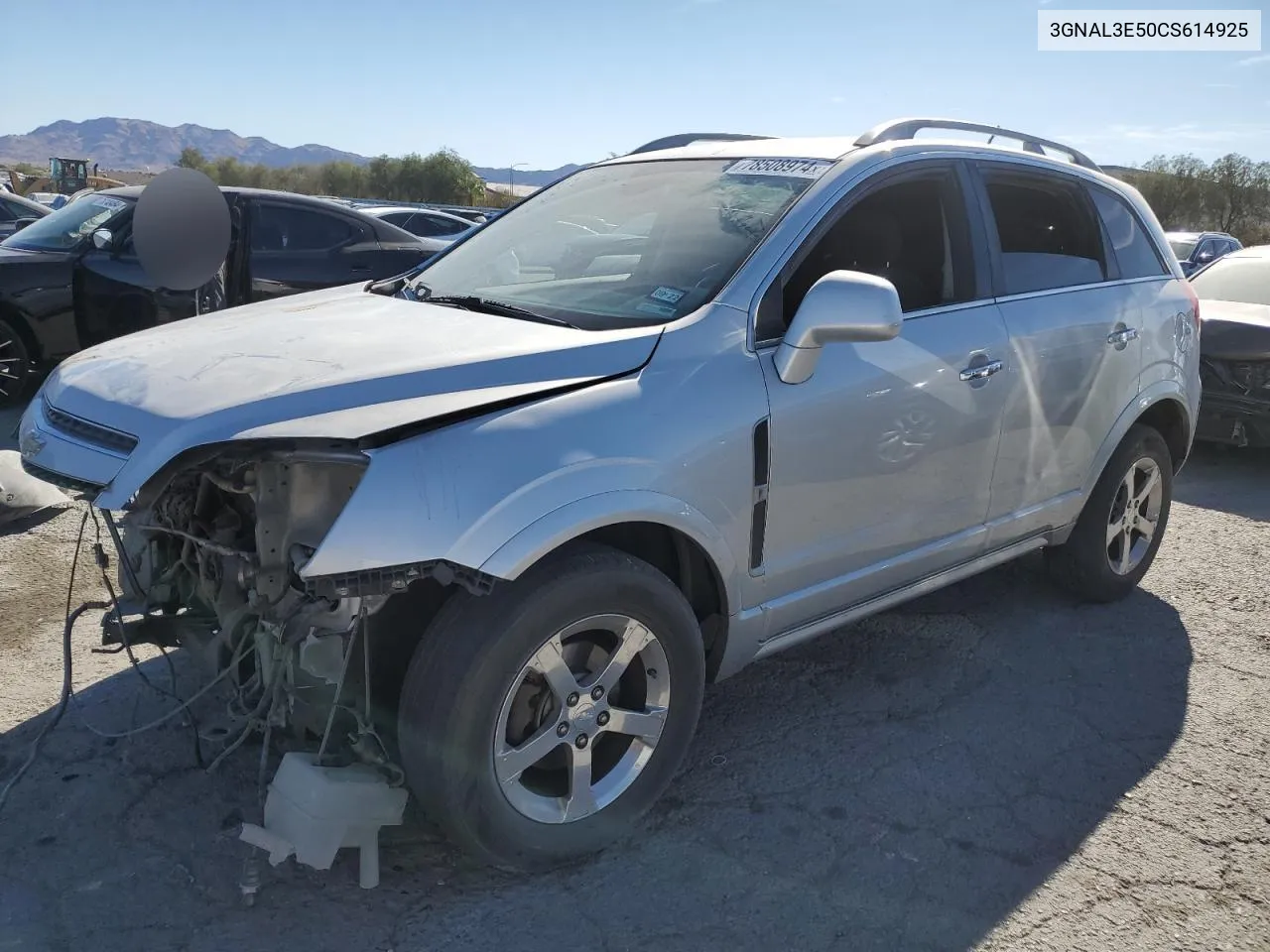 2012 Chevrolet Captiva Sport VIN: 3GNAL3E50CS614925 Lot: 78508974