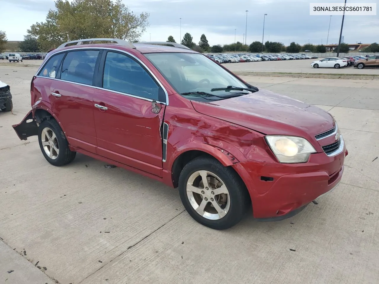 2012 Chevrolet Captiva Sport VIN: 3GNAL3E53CS601781 Lot: 79684434