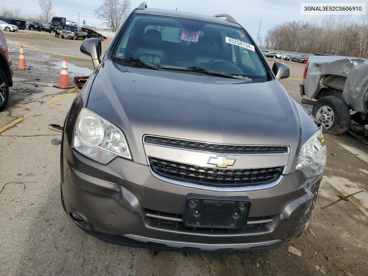 2012 Chevrolet Captiva Sport VIN: 3GNAL3E52CS606910 Lot: 85258734