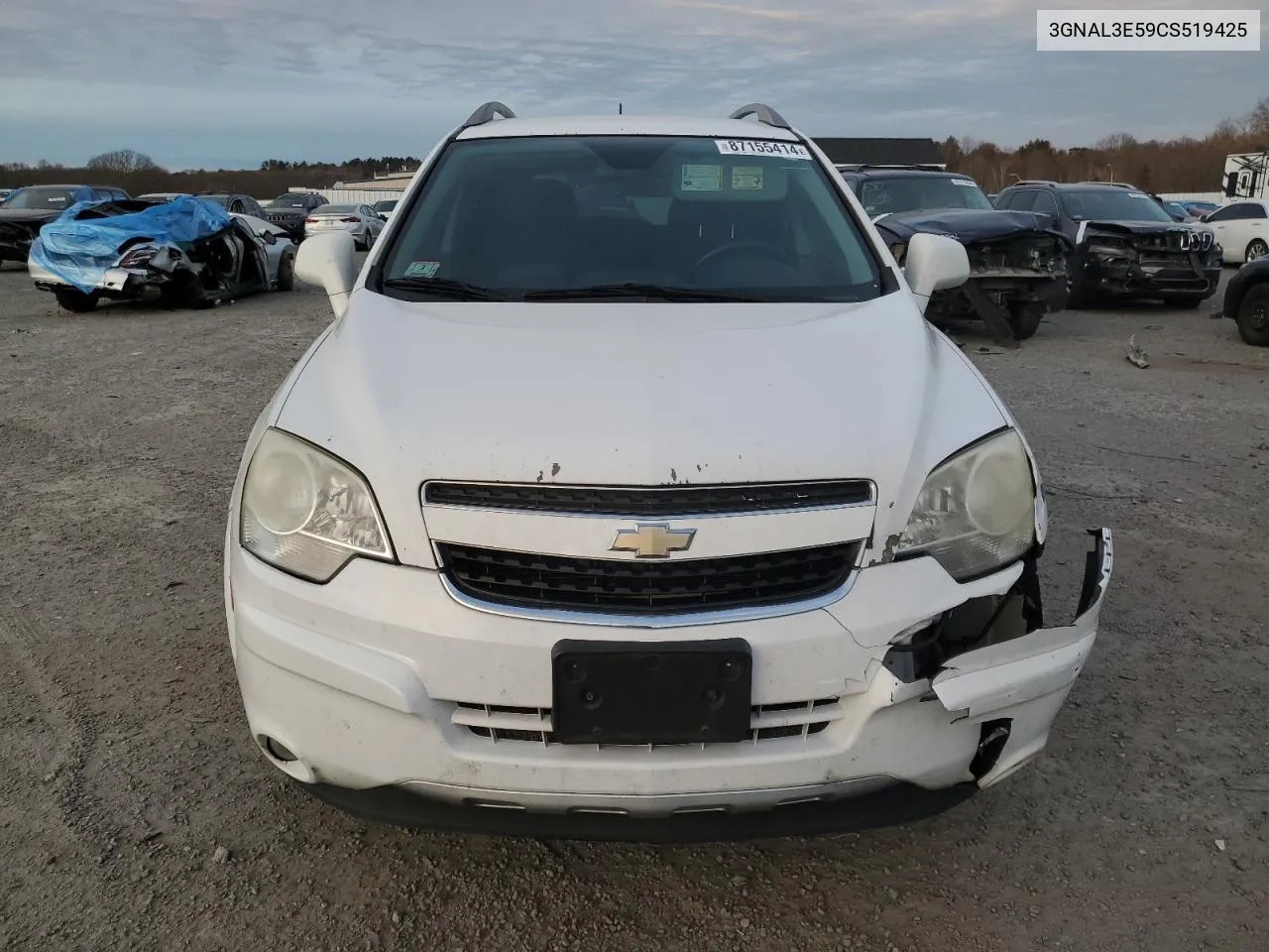 2012 Chevrolet Captiva Sport VIN: 3GNAL3E59CS519425 Lot: 87155414