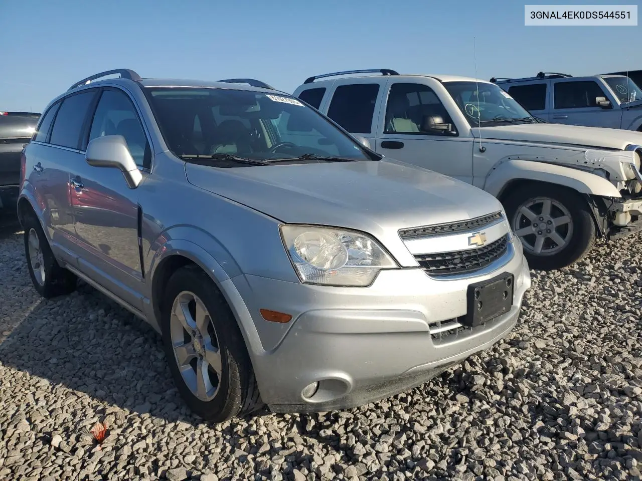 2013 Chevrolet Captiva Ltz VIN: 3GNAL4EK0DS544551 Lot: 61027905