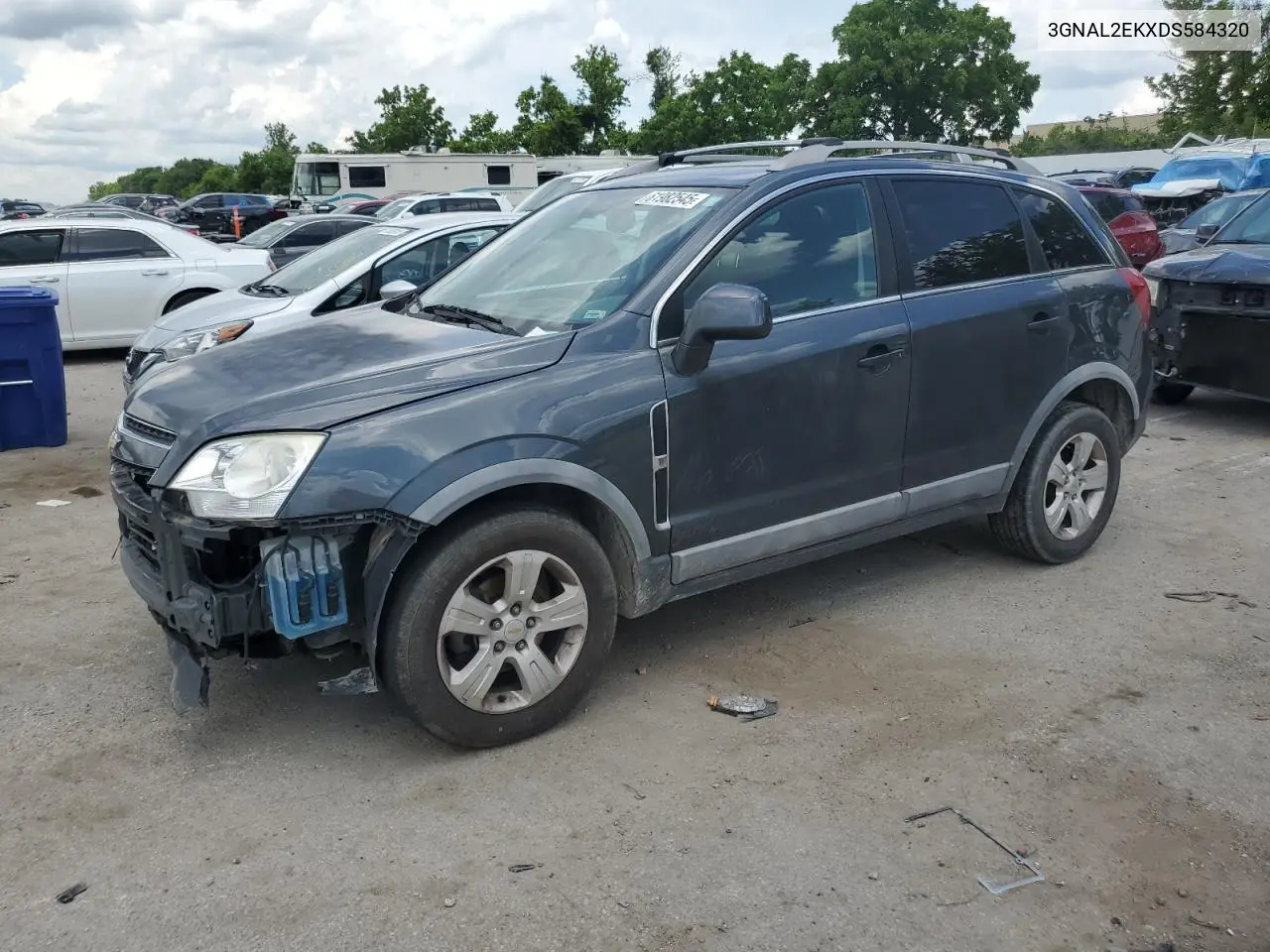 2013 Chevrolet Captiva Ls VIN: 3GNAL2EKXDS584320 Lot: 61982545