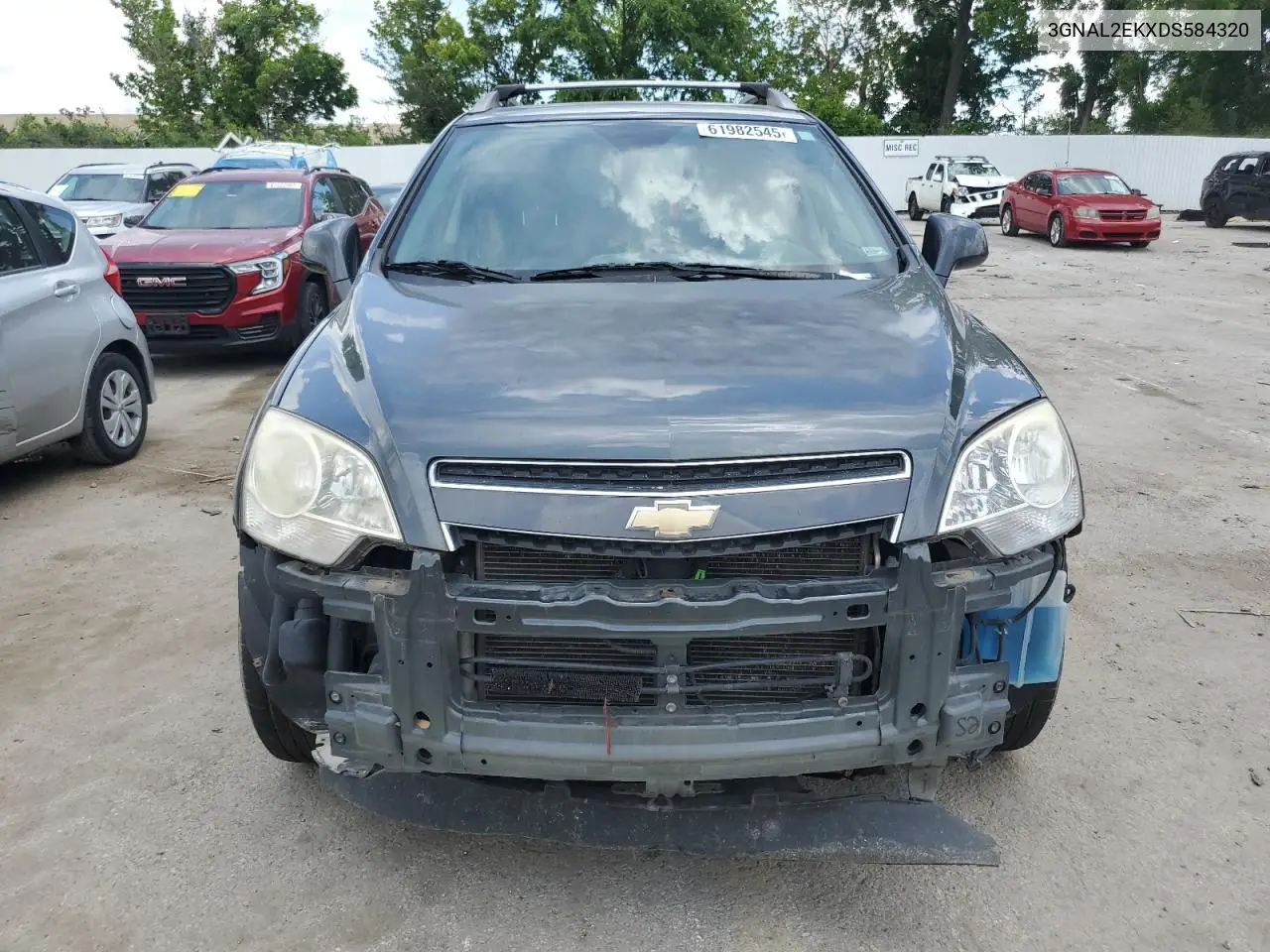 2013 Chevrolet Captiva Ls VIN: 3GNAL2EKXDS584320 Lot: 61982545