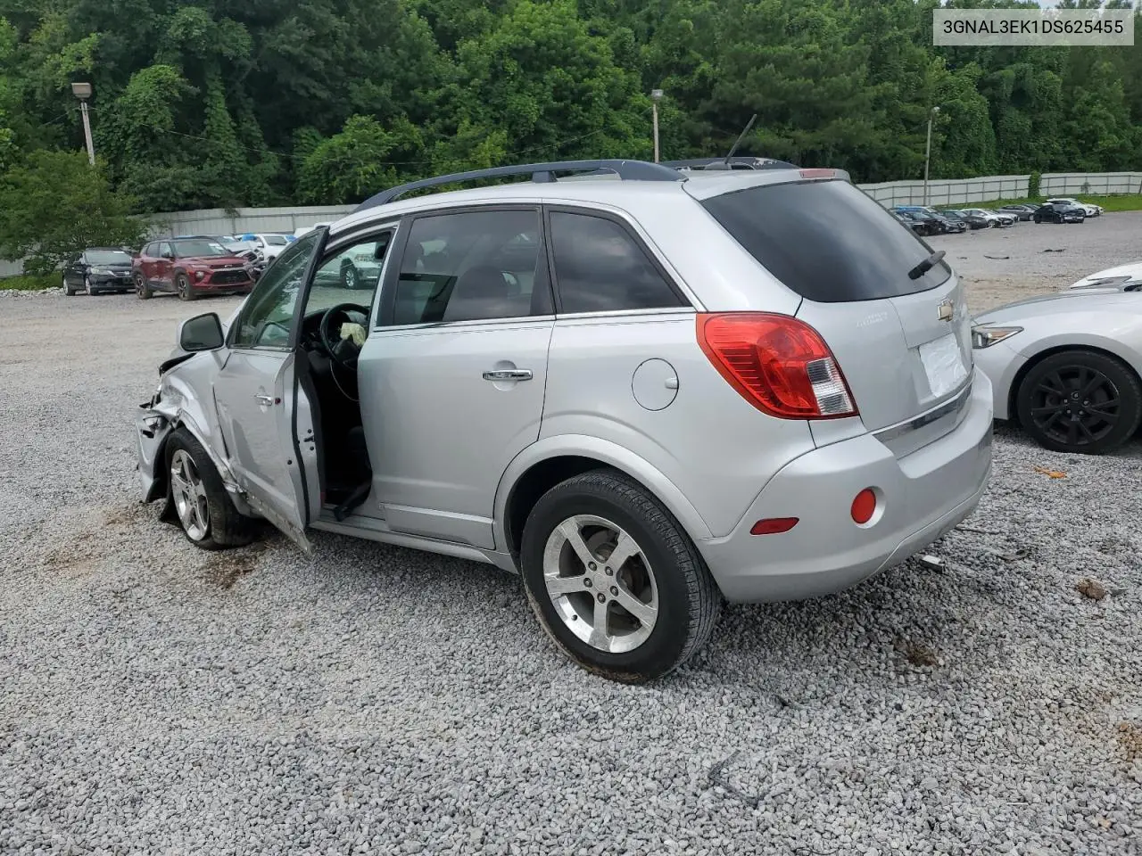 2013 Chevrolet Captiva Lt VIN: 3GNAL3EK1DS625455 Lot: 62820365