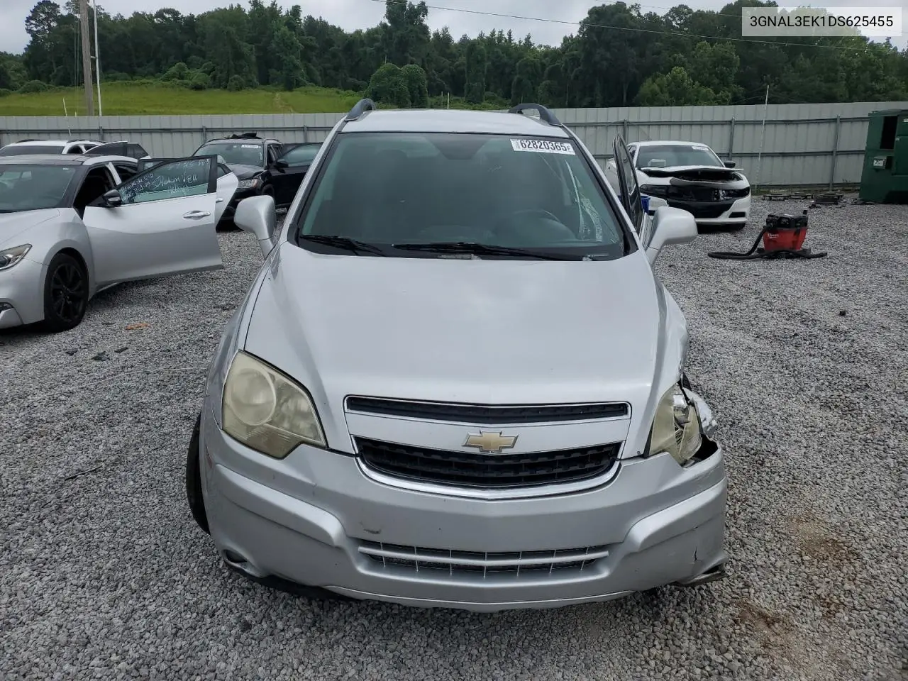 2013 Chevrolet Captiva Lt VIN: 3GNAL3EK1DS625455 Lot: 62820365