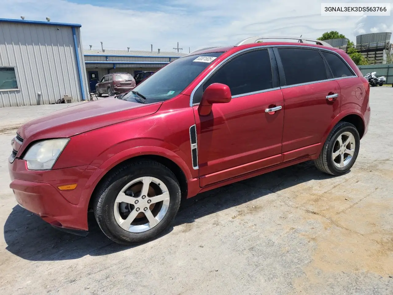 2013 Chevrolet Captiva Lt VIN: 3GNAL3EK3DS563766 Lot: 63001805