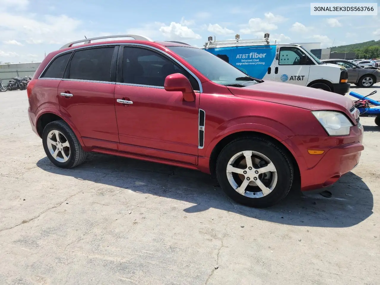 2013 Chevrolet Captiva Lt VIN: 3GNAL3EK3DS563766 Lot: 63001805