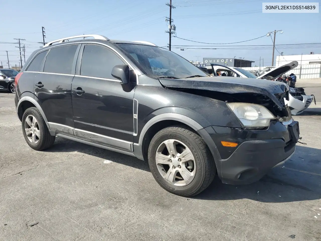 2013 Chevrolet Captiva Ls VIN: 3GNFL2EK1DS514839 Lot: 63512935
