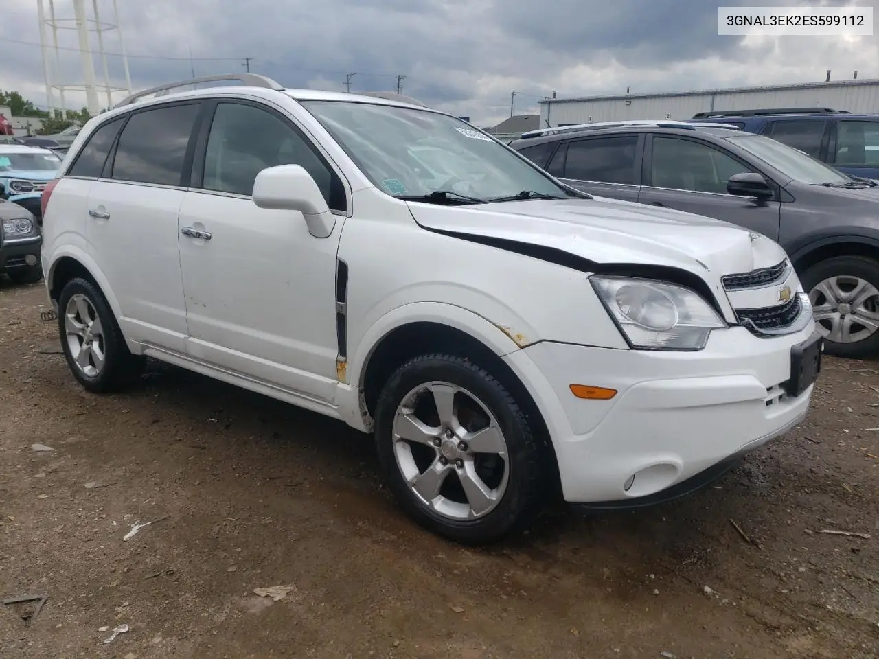 2014 Chevrolet Captiva Lt VIN: 3GNAL3EK2ES599112 Lot: 58049005