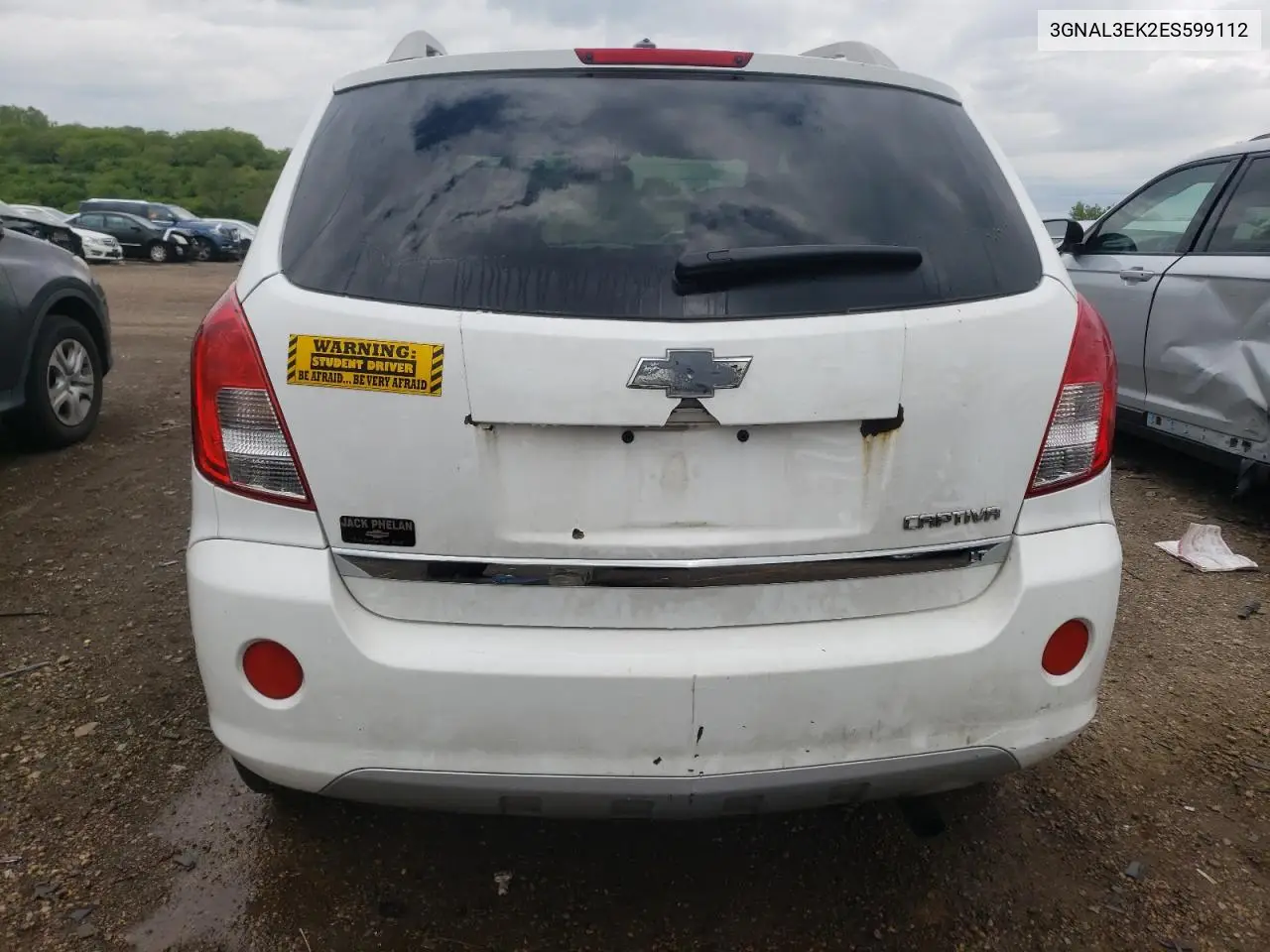 2014 Chevrolet Captiva Lt VIN: 3GNAL3EK2ES599112 Lot: 58049005