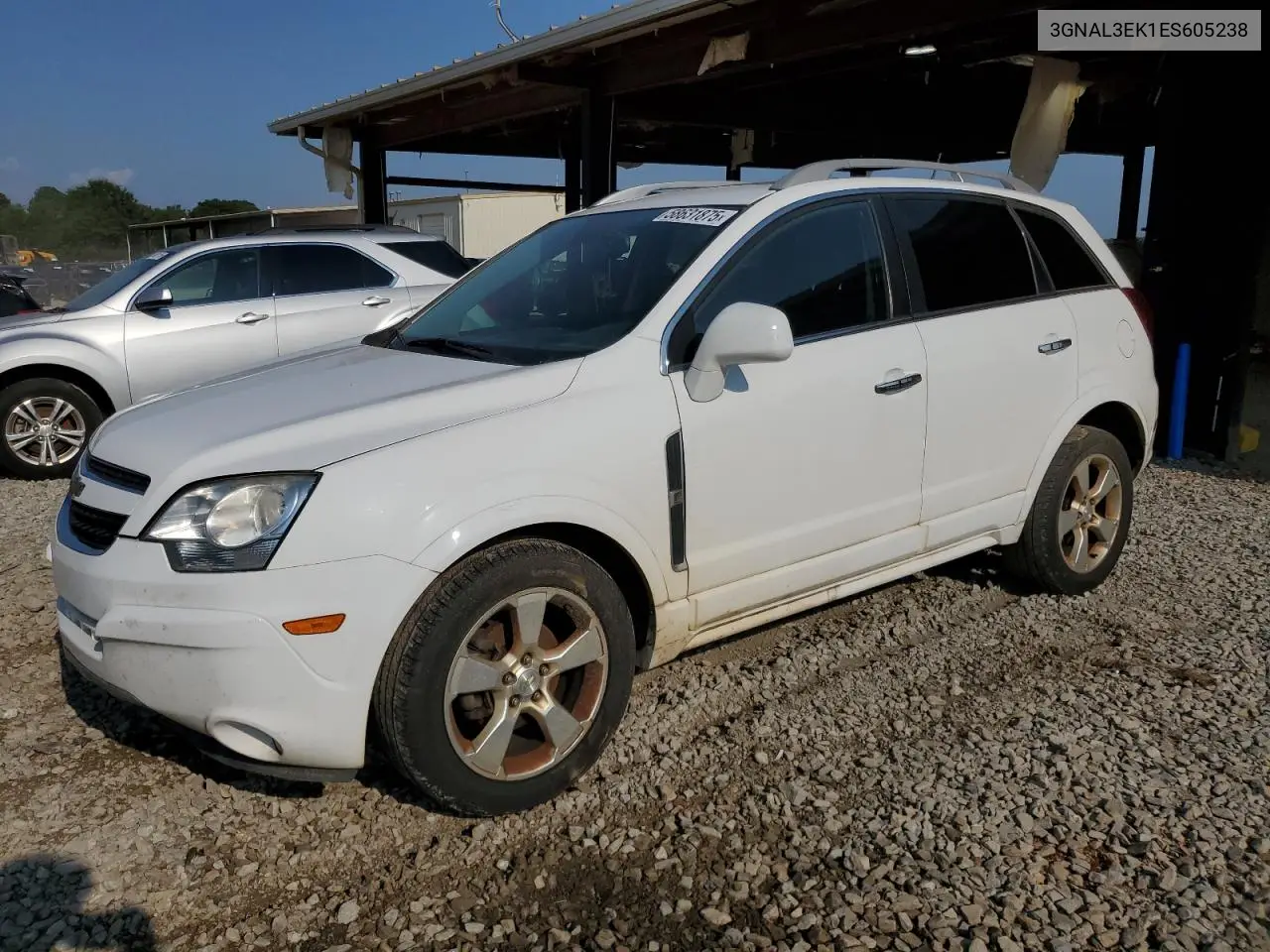 2014 Chevrolet Captiva Lt VIN: 3GNAL3EK1ES605238 Lot: 58631875