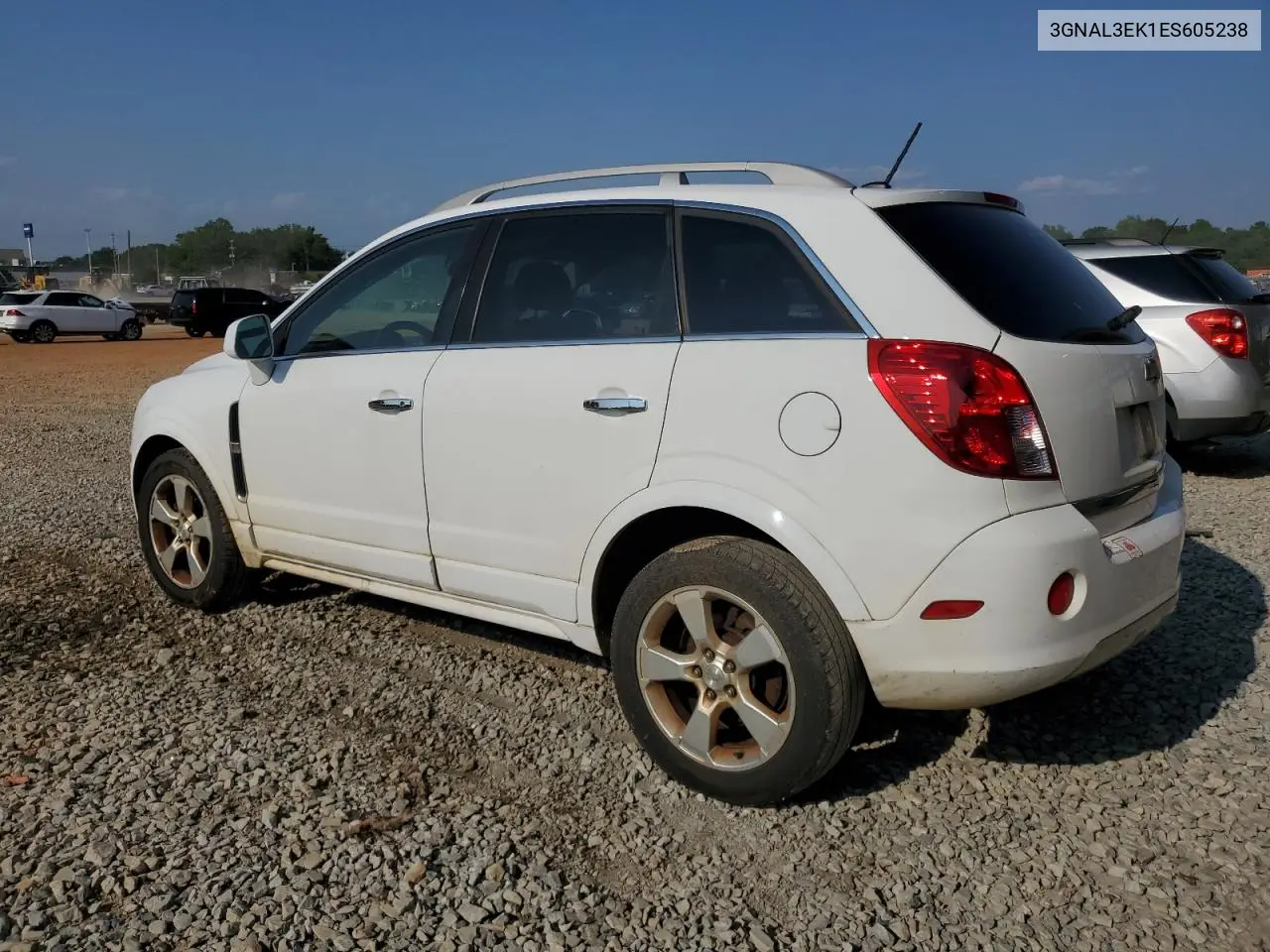 2014 Chevrolet Captiva Lt VIN: 3GNAL3EK1ES605238 Lot: 58631875