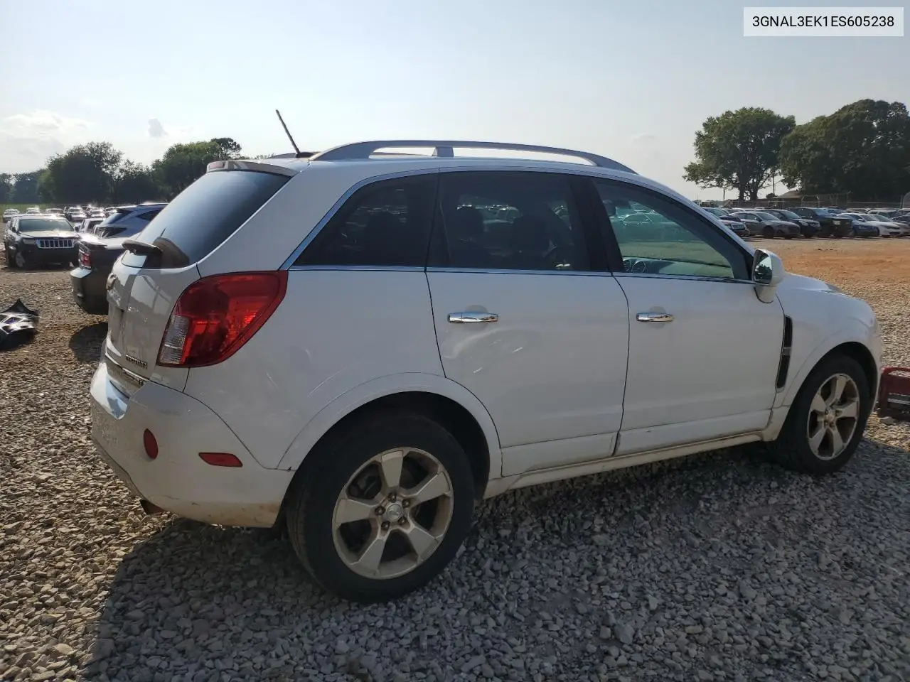 2014 Chevrolet Captiva Lt VIN: 3GNAL3EK1ES605238 Lot: 58631875