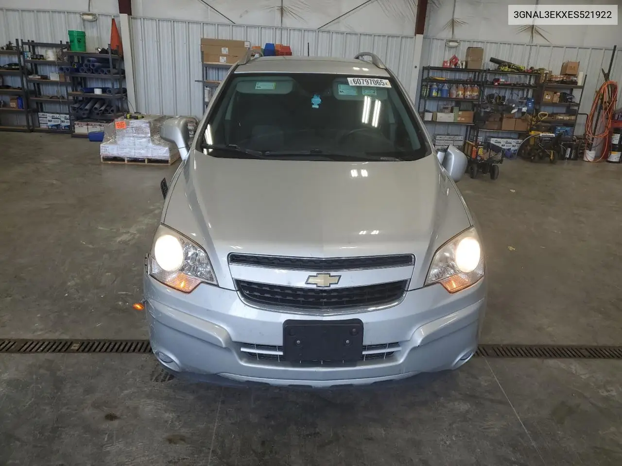 2014 Chevrolet Captiva Lt VIN: 3GNAL3EKXES521922 Lot: 60797065