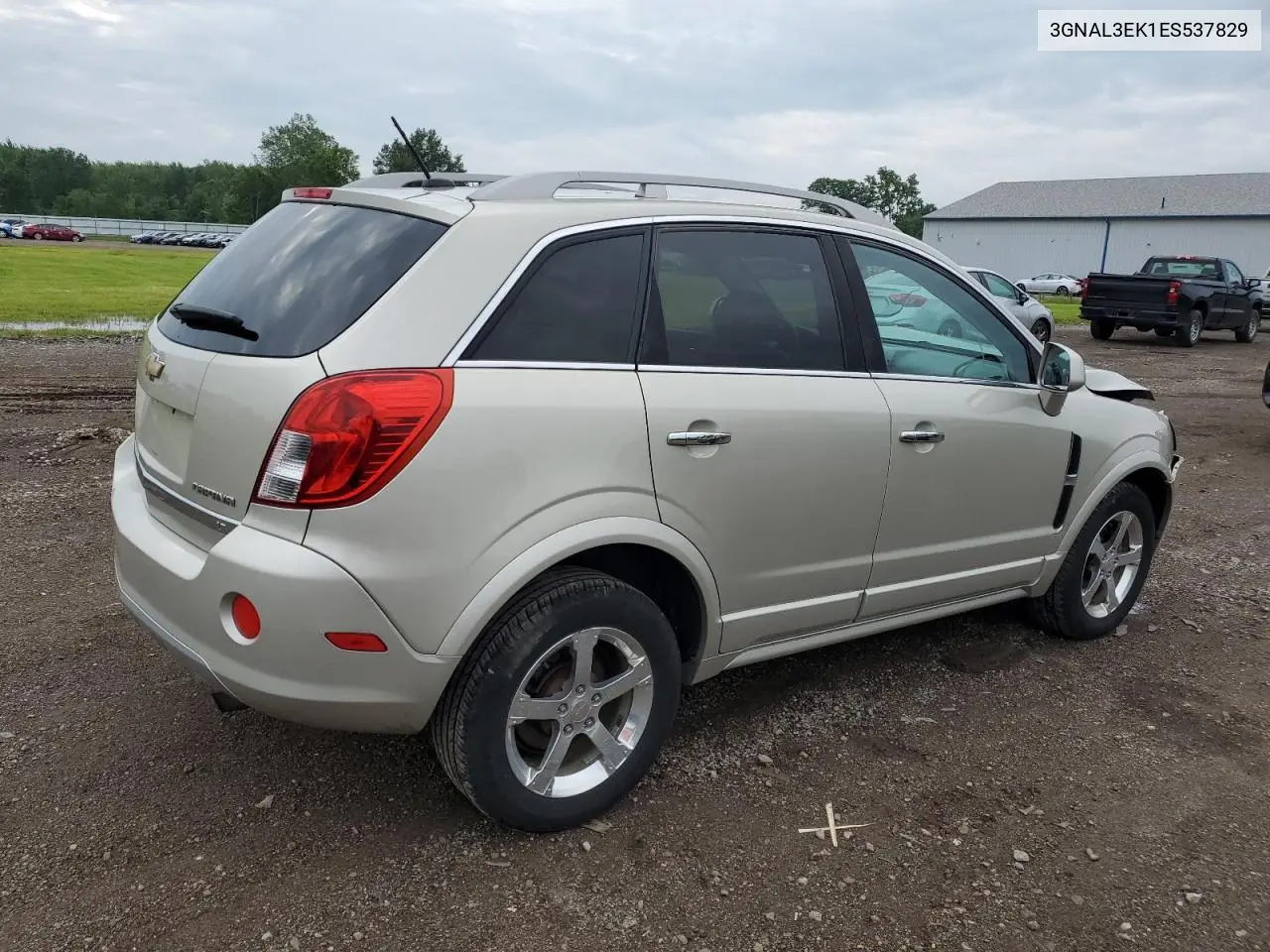 2014 Chevrolet Captiva Lt VIN: 3GNAL3EK1ES537829 Lot: 61073375