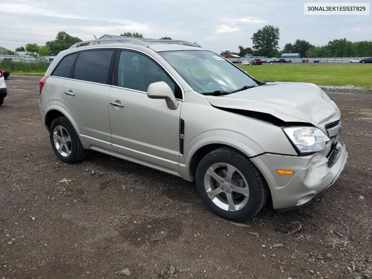 2014 Chevrolet Captiva Lt VIN: 3GNAL3EK1ES537829 Lot: 61073375