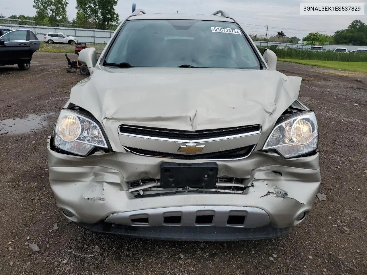 2014 Chevrolet Captiva Lt VIN: 3GNAL3EK1ES537829 Lot: 61073375