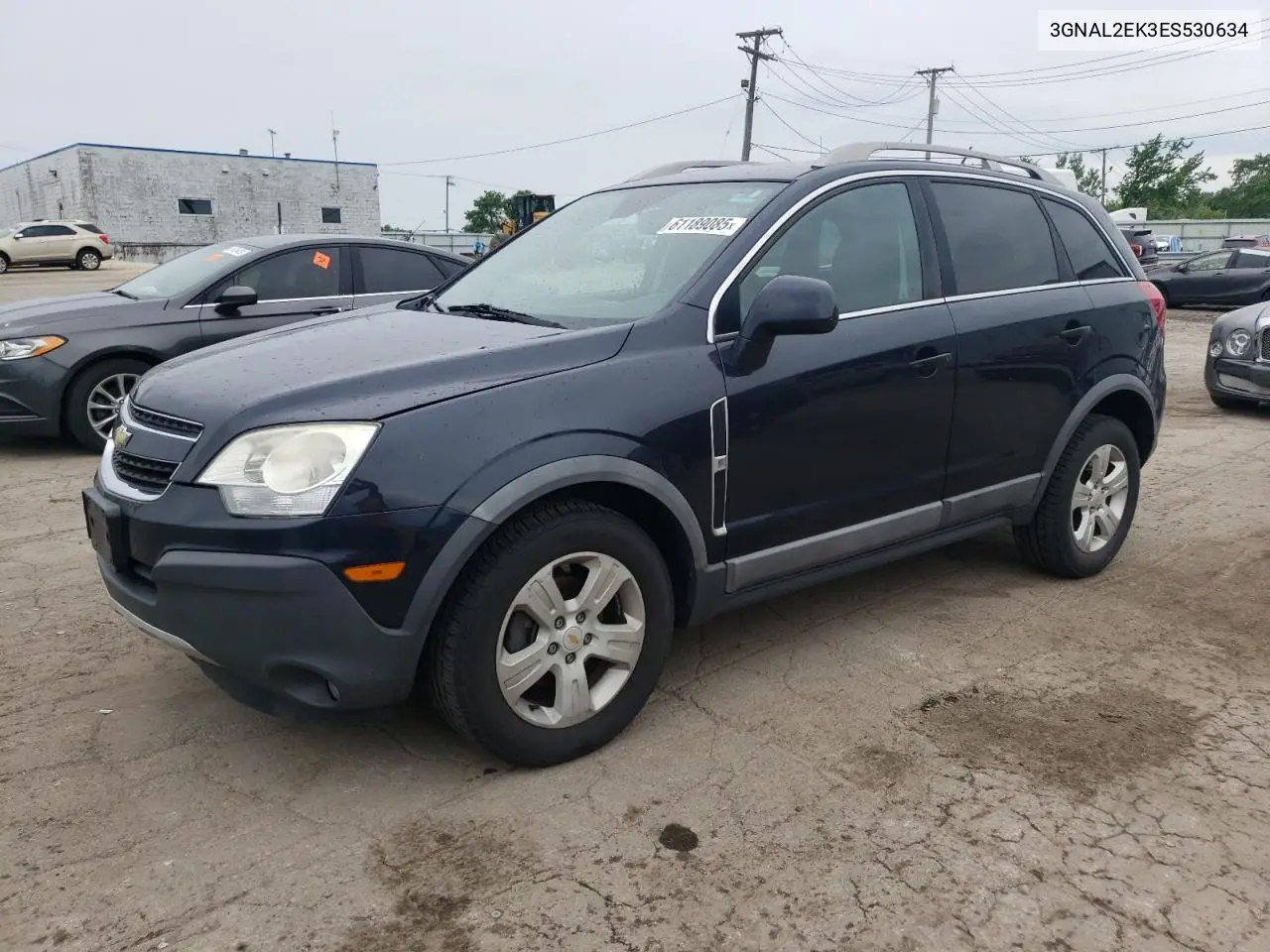 2014 Chevrolet Captiva Ls VIN: 3GNAL2EK3ES530634 Lot: 61189085