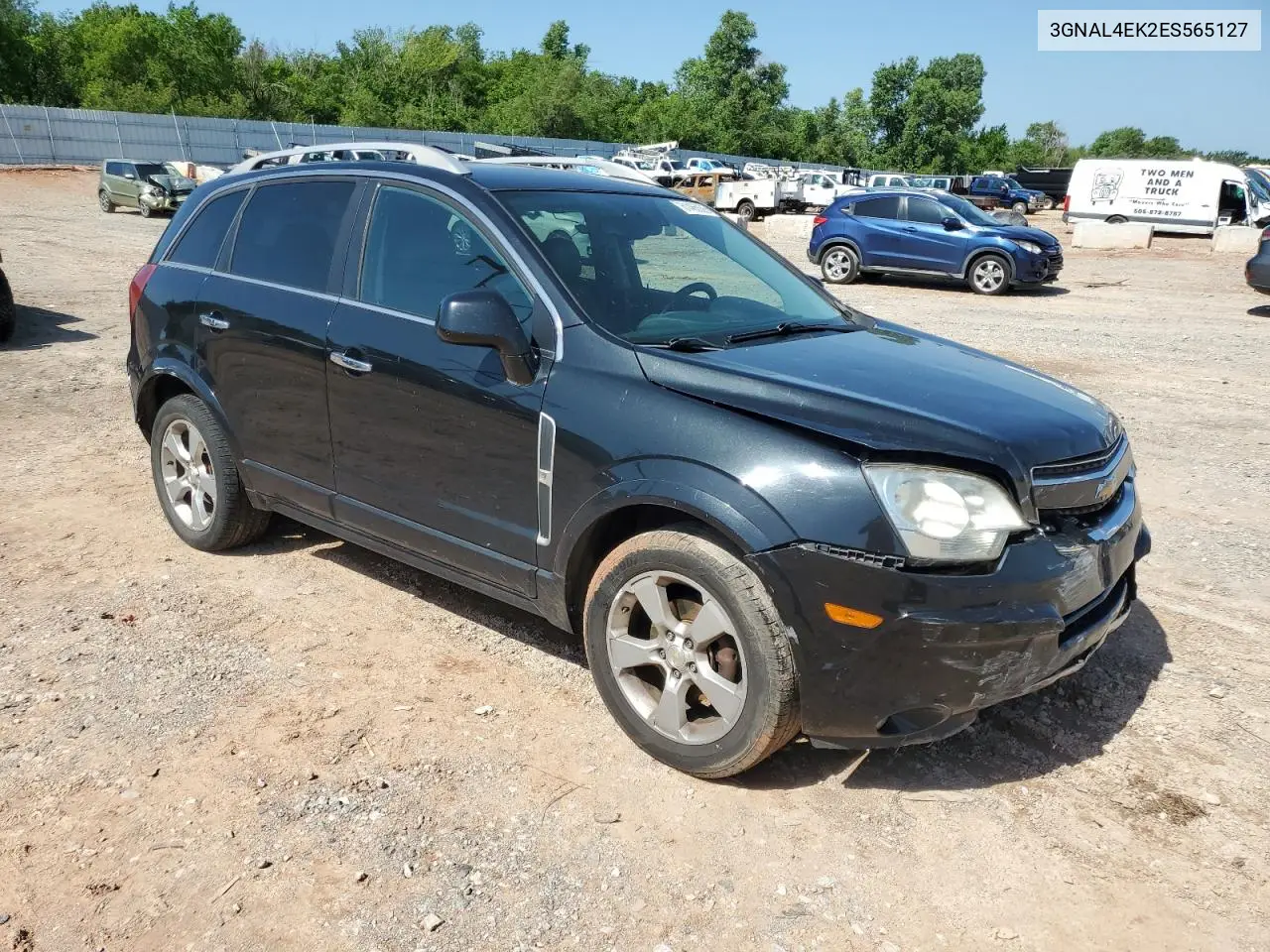 2014 Chevrolet Captiva Ltz VIN: 3GNAL4EK2ES565127 Lot: 61465005