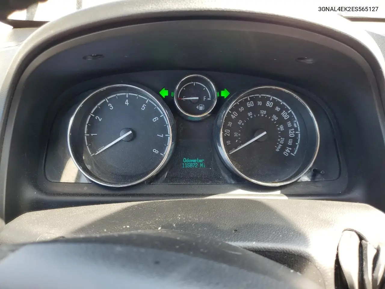 2014 Chevrolet Captiva Ltz VIN: 3GNAL4EK2ES565127 Lot: 61465005
