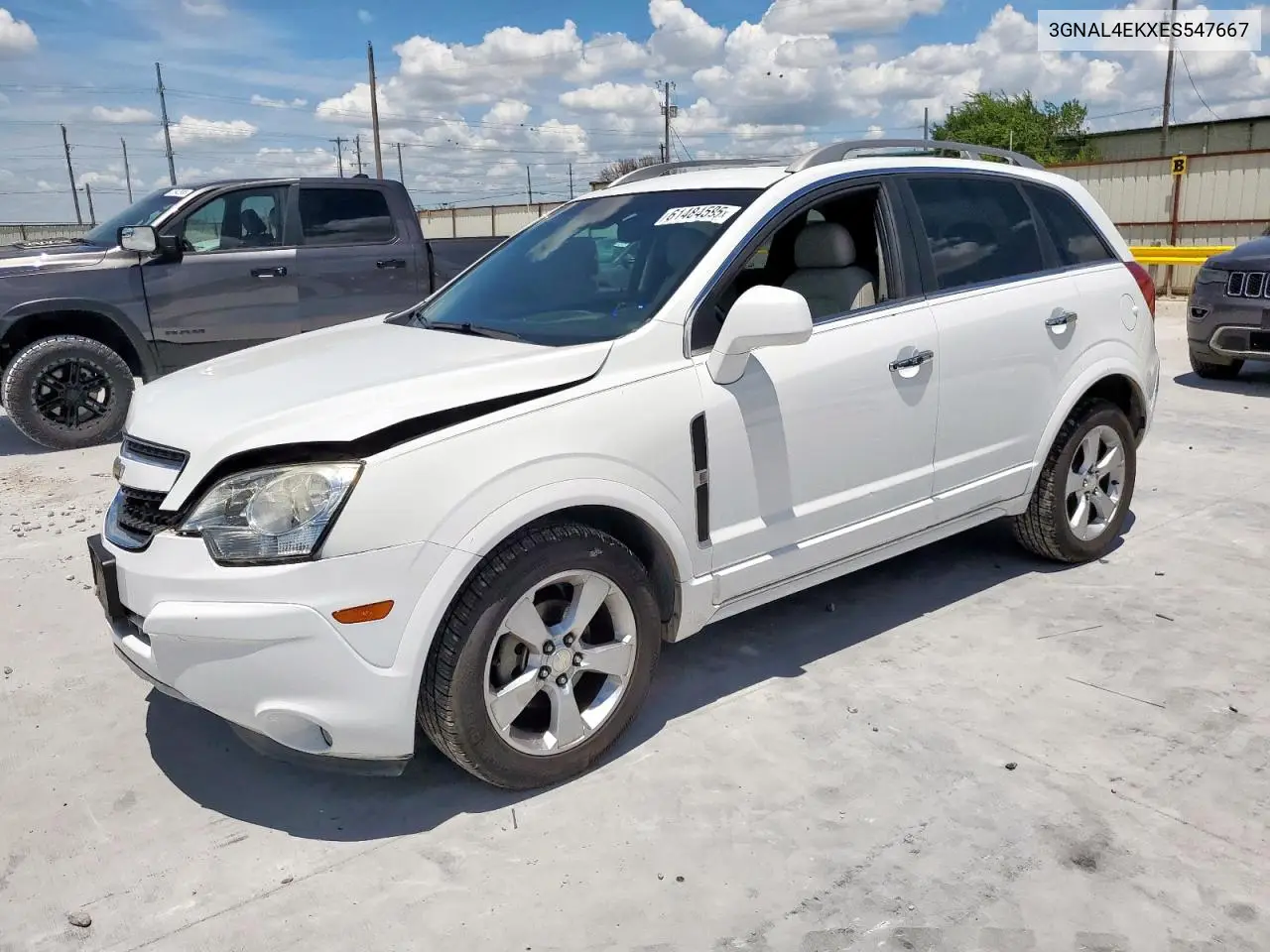 2014 Chevrolet Captiva Ltz VIN: 3GNAL4EKXES547667 Lot: 61484595