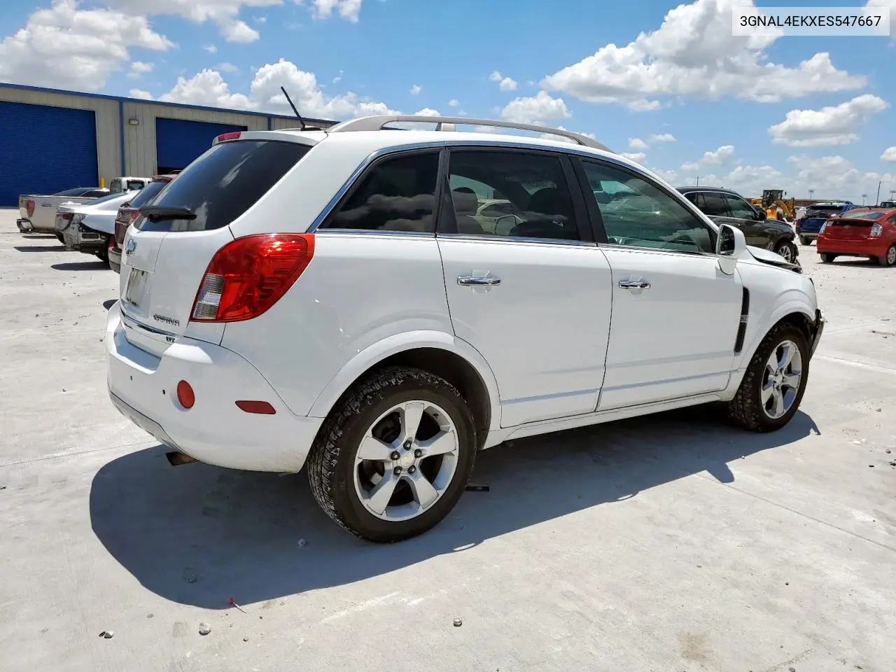2014 Chevrolet Captiva Ltz VIN: 3GNAL4EKXES547667 Lot: 61484595