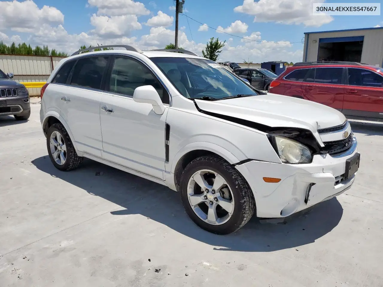 2014 Chevrolet Captiva Ltz VIN: 3GNAL4EKXES547667 Lot: 61484595