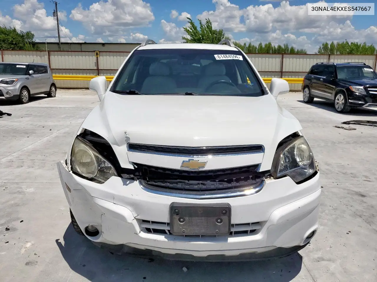 2014 Chevrolet Captiva Ltz VIN: 3GNAL4EKXES547667 Lot: 61484595