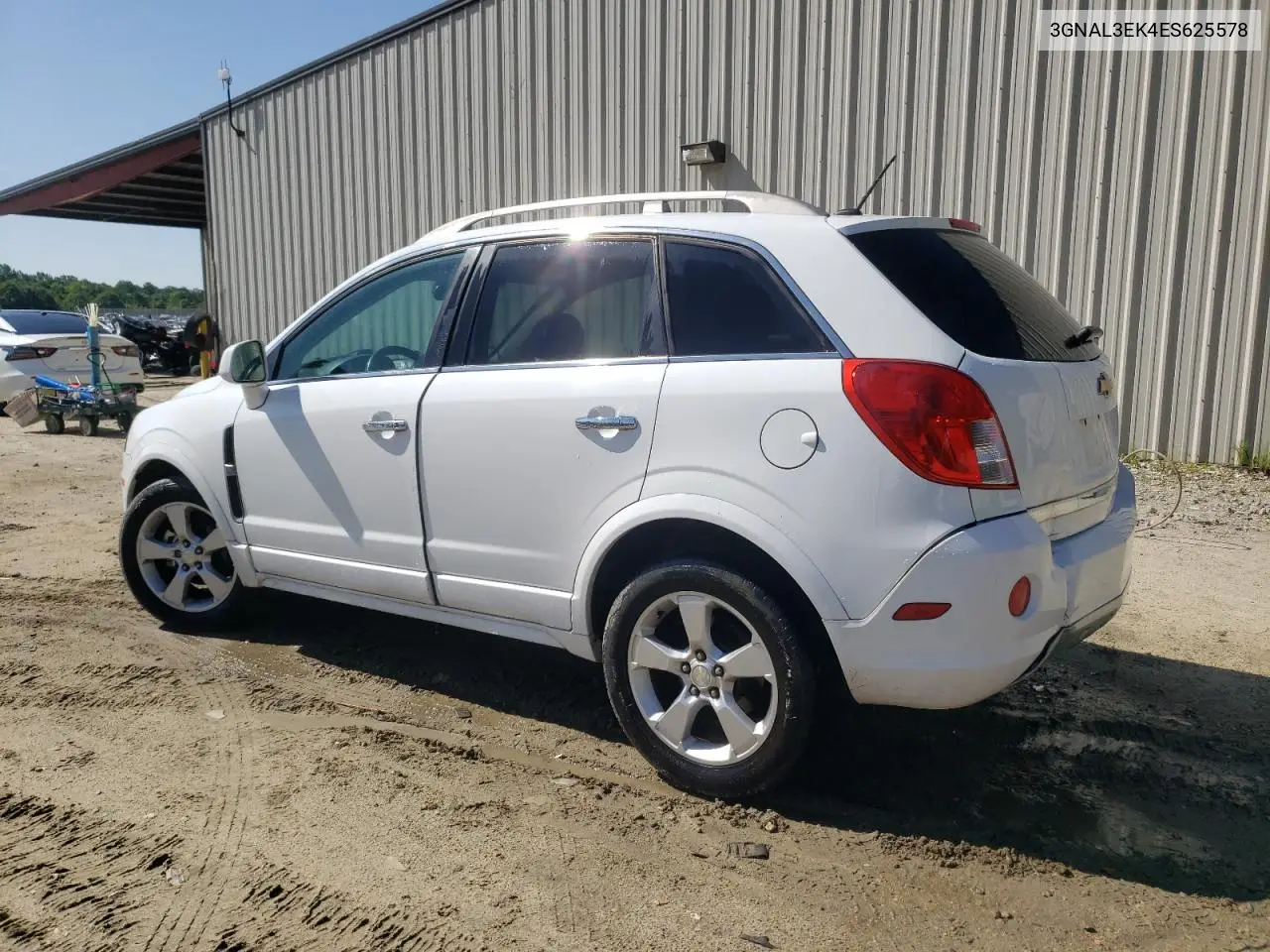 2014 Chevrolet Captiva Lt VIN: 3GNAL3EK4ES625578 Lot: 61605275