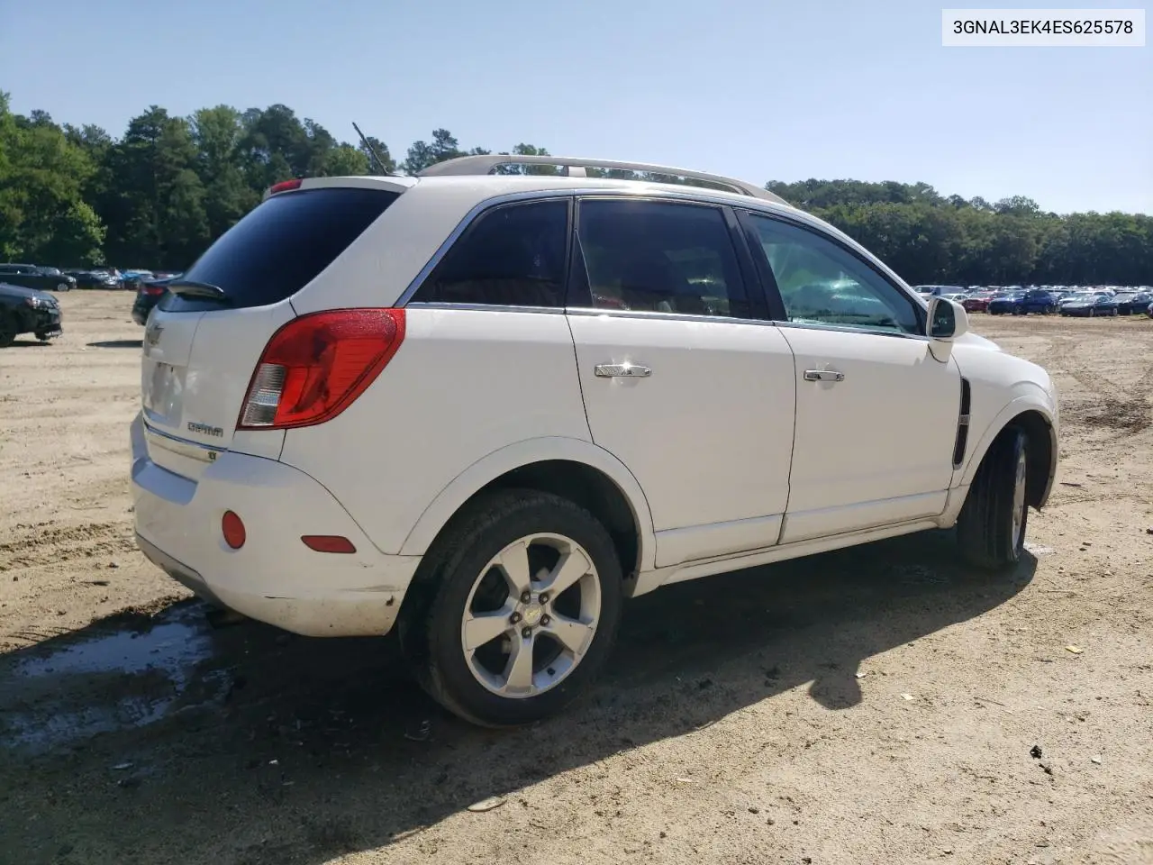 2014 Chevrolet Captiva Lt VIN: 3GNAL3EK4ES625578 Lot: 61605275