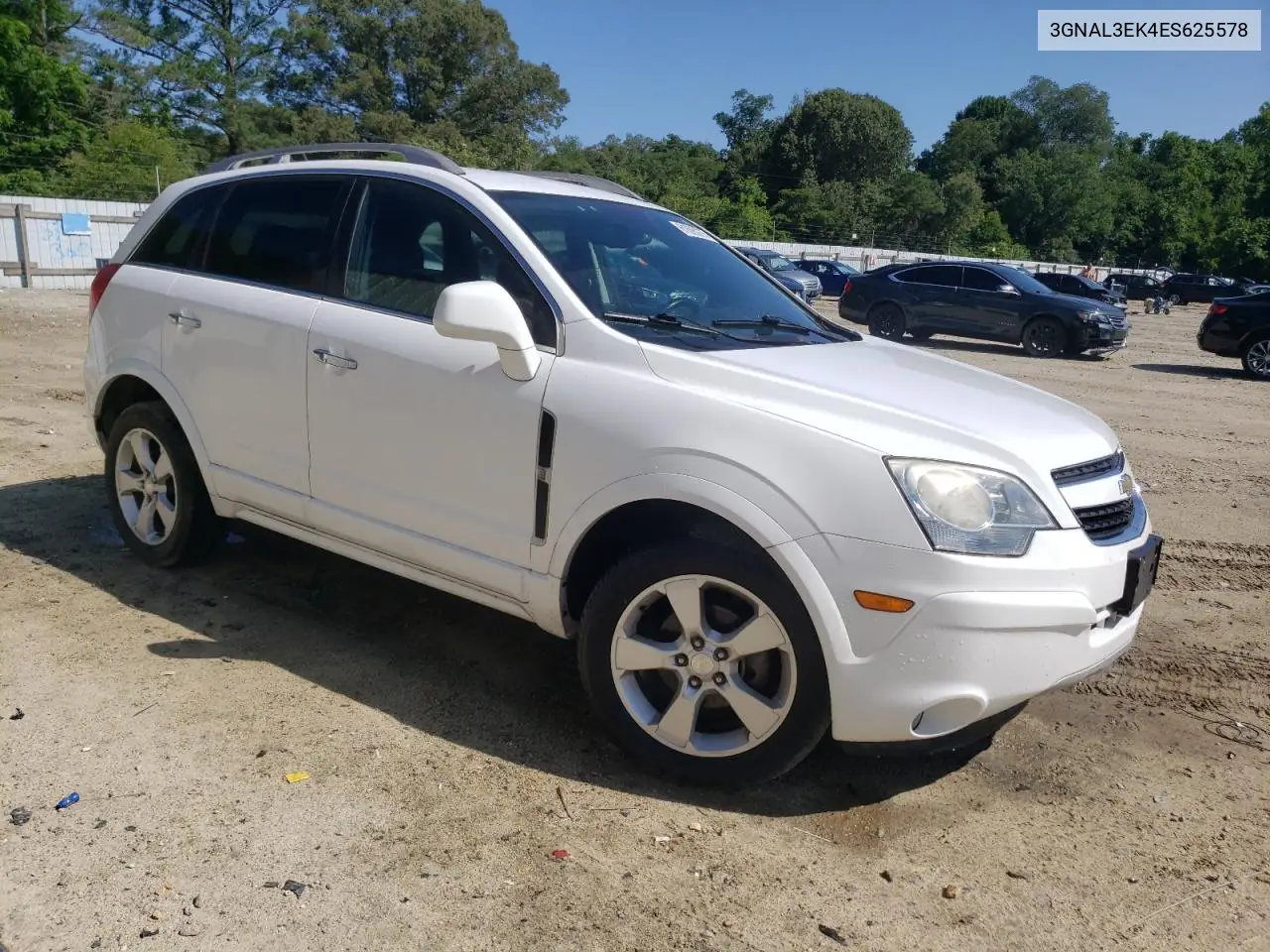 2014 Chevrolet Captiva Lt VIN: 3GNAL3EK4ES625578 Lot: 61605275