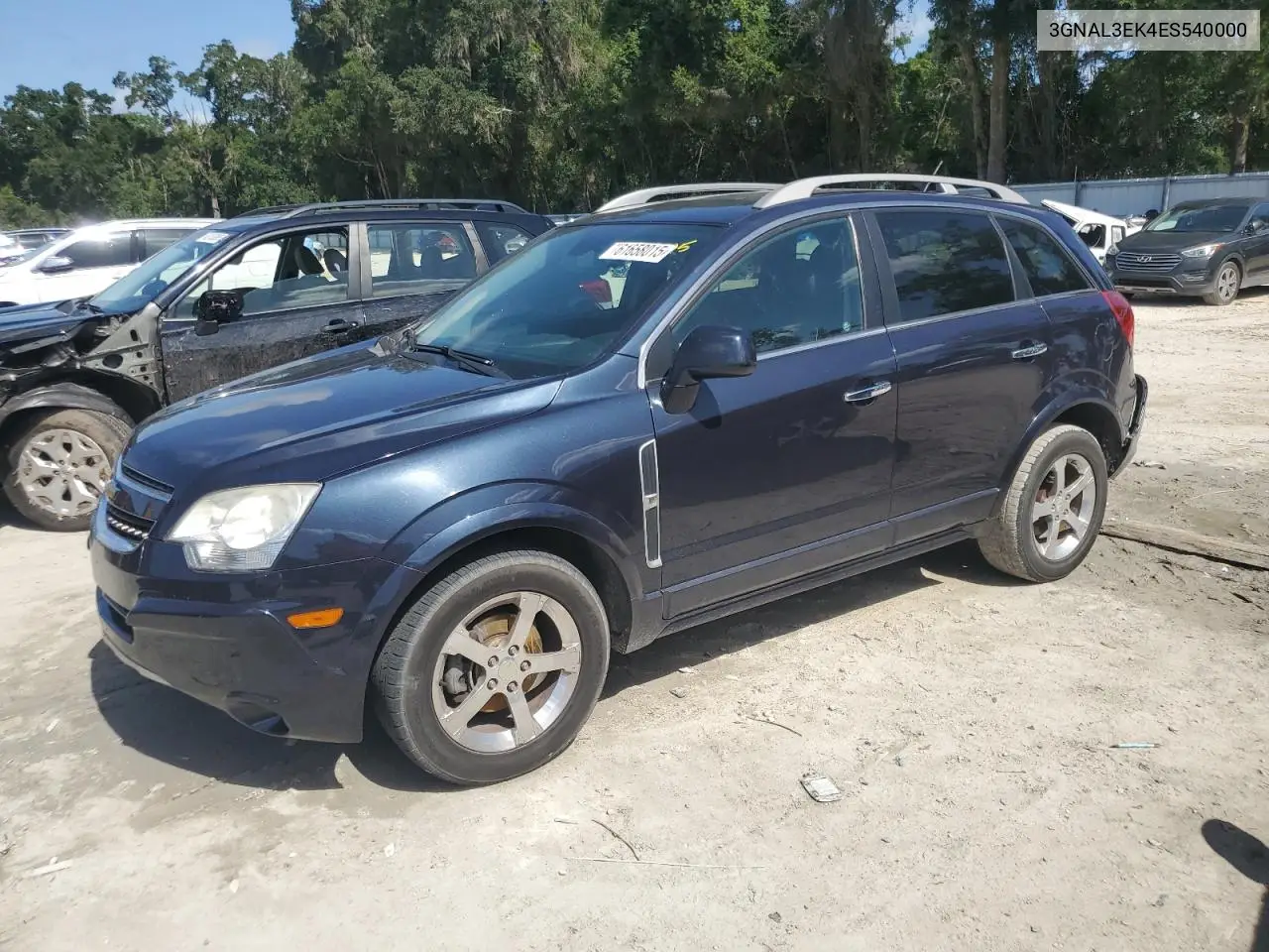 2014 Chevrolet Captiva Lt VIN: 3GNAL3EK4ES540000 Lot: 61658015