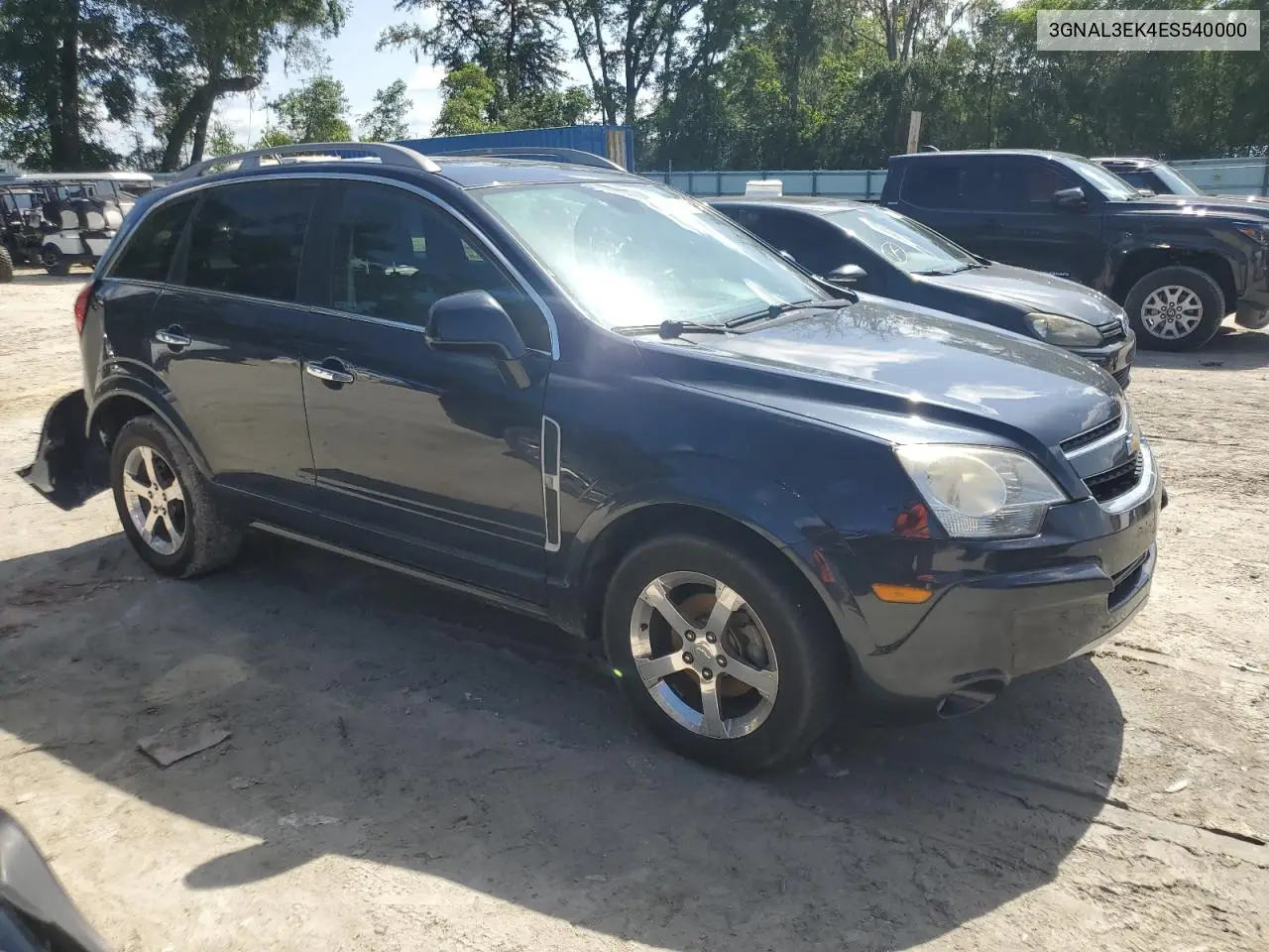 2014 Chevrolet Captiva Lt VIN: 3GNAL3EK4ES540000 Lot: 61658015