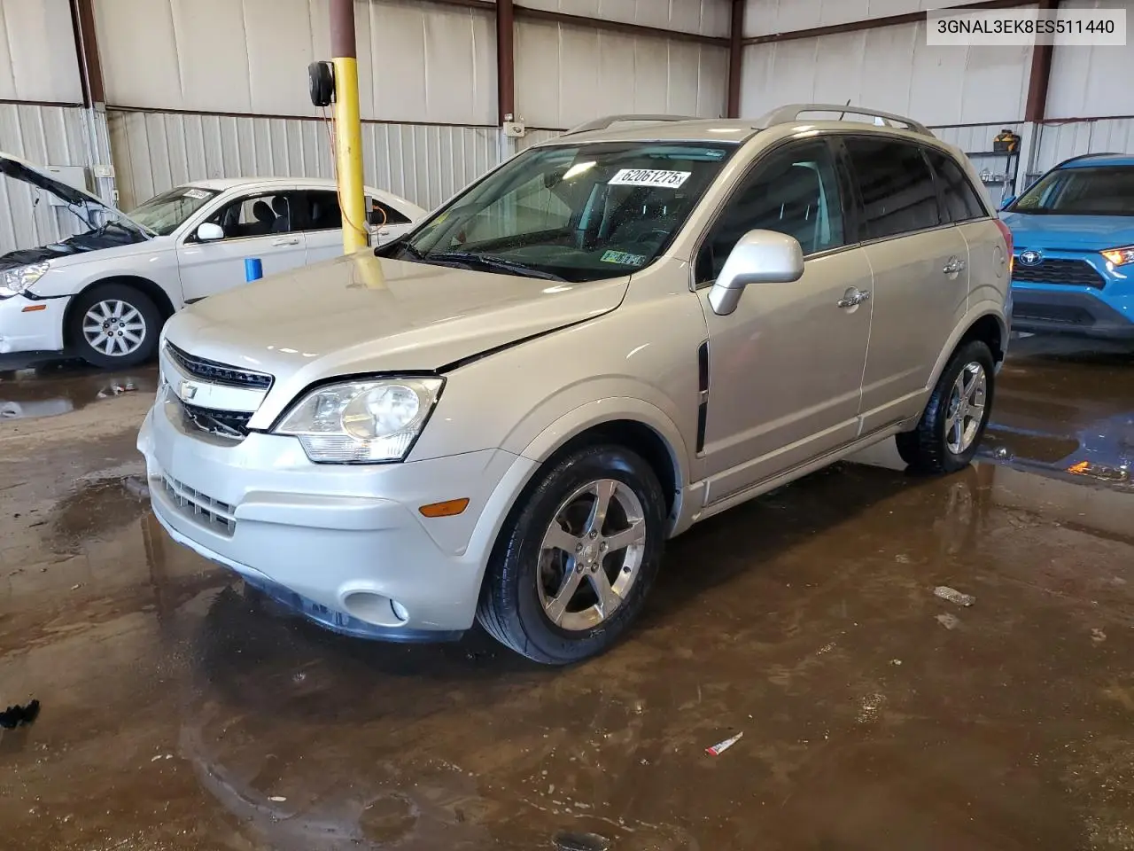2014 Chevrolet Captiva Lt VIN: 3GNAL3EK8ES511440 Lot: 62061275